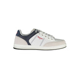 Carrera White Polyester Sneaker